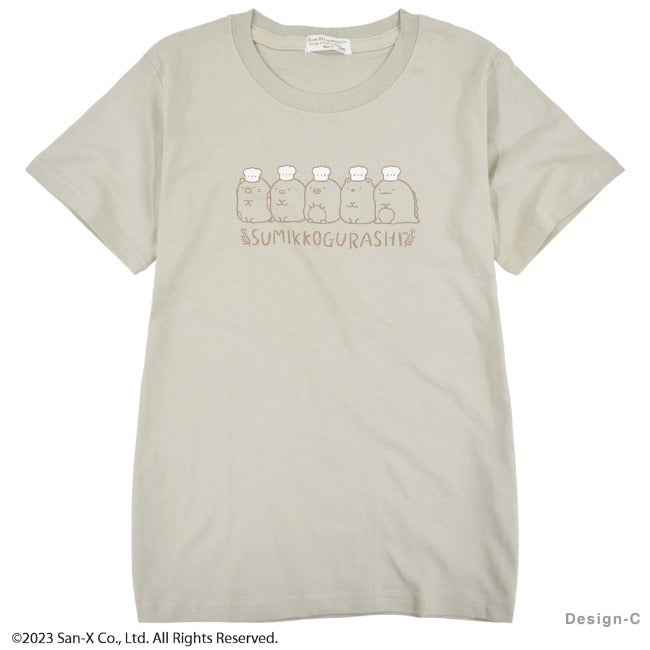 すみっコぐらし プリント半袖 Tシャツ お揃い ペア 親子 サンエックス San-X sg7132-63