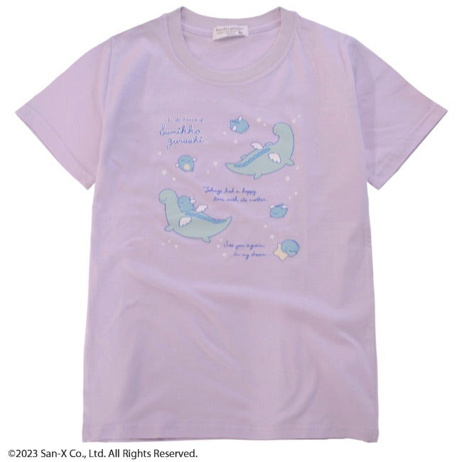 すみっコぐらし サンエックス 子供 キッズ Tシャツ 半袖 トップス とかげ プリント San-X sg7132-75