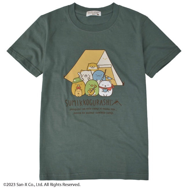 すみっコぐらし キッズ Tシャツ 半袖 キャンプ サンエックス San-x sg7132-79