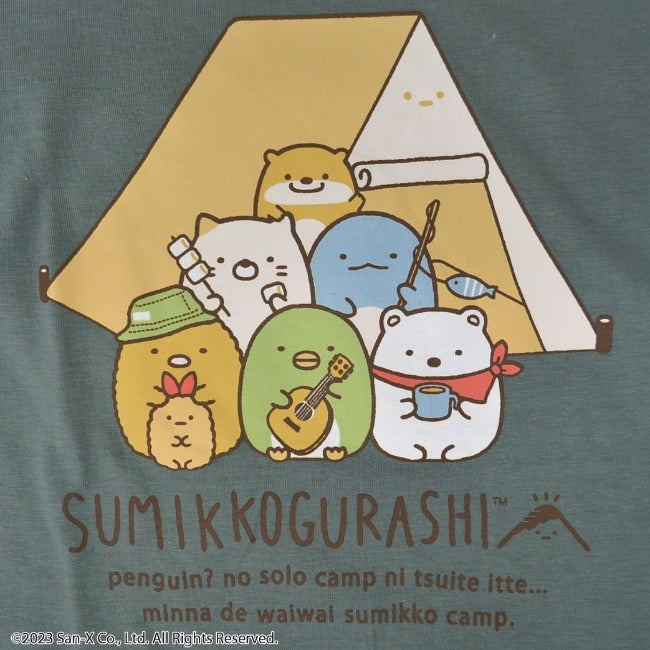 すみっコぐらし キッズ Tシャツ 半袖 キャンプ サンエックス San-x sg7132-79
