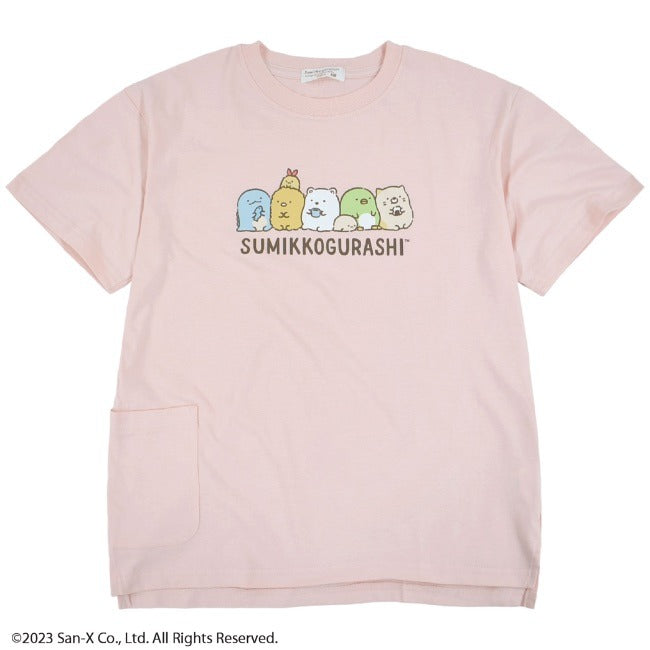 すみっコぐらし サンエックス Tシャツ トップス 半袖 プリント 子供 キャラクター San-X sg7132-80