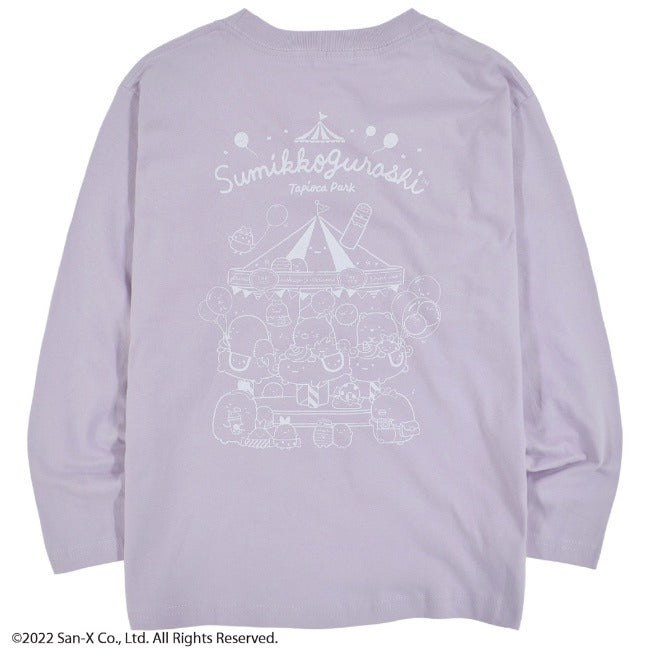 すみっコぐらし サンエックス Tシャツ 長袖 キッズ 子供 ポケット 付き プリント sg7223-598