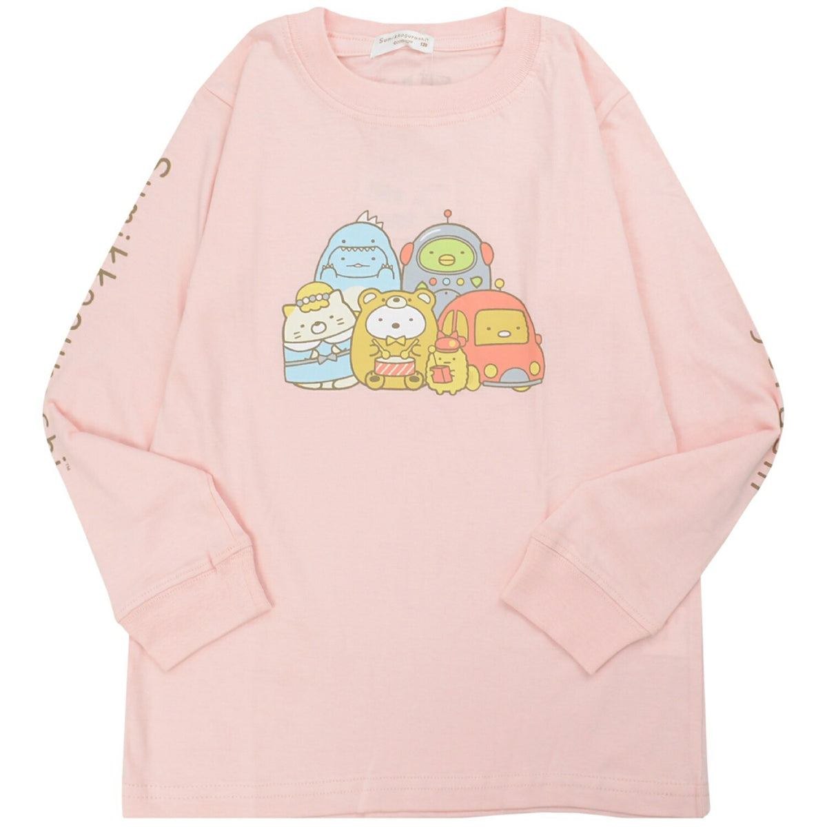 すみっコぐらし 長袖 Tシャツ ロンT キッズ 子供服 こども キッズウェア 親子柄 映画 キャラクター sg7233-424
