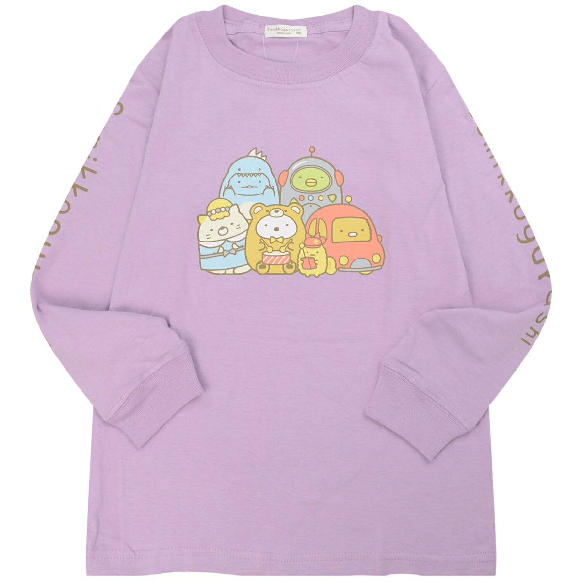 すみっコぐらし 長袖 Tシャツ ロンT キッズ 子供服 こども キッズウェア 親子柄 映画 キャラクター sg7233-424