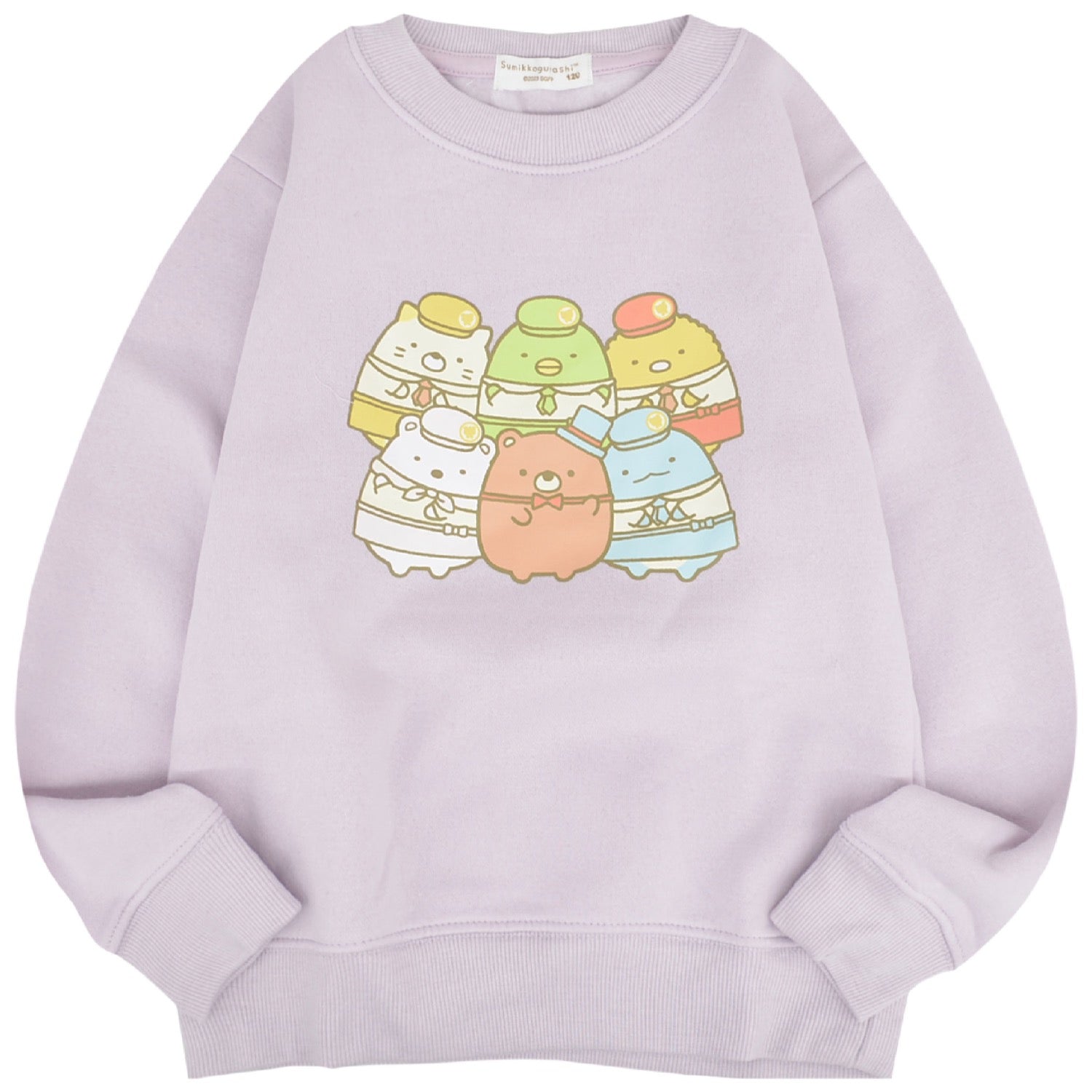 すみっコぐらし トレーナー 子供服 プリント 裏起毛 秋 冬 サンエックス San-x sg7334-426