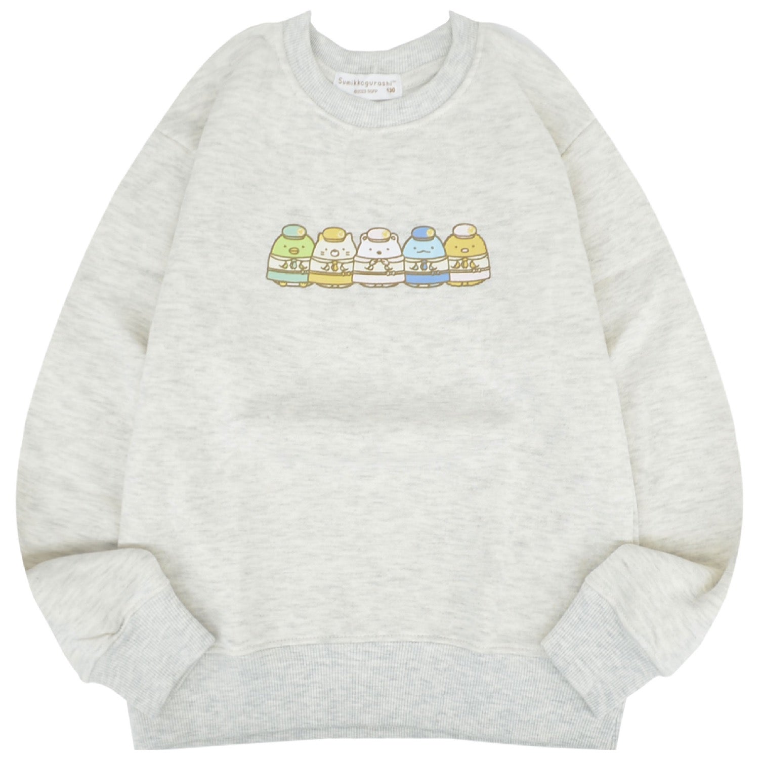 すみっコぐらしトレーナー 裏起毛 キッズ 子供 スウェットプリント 長袖 映画 sg7334-427