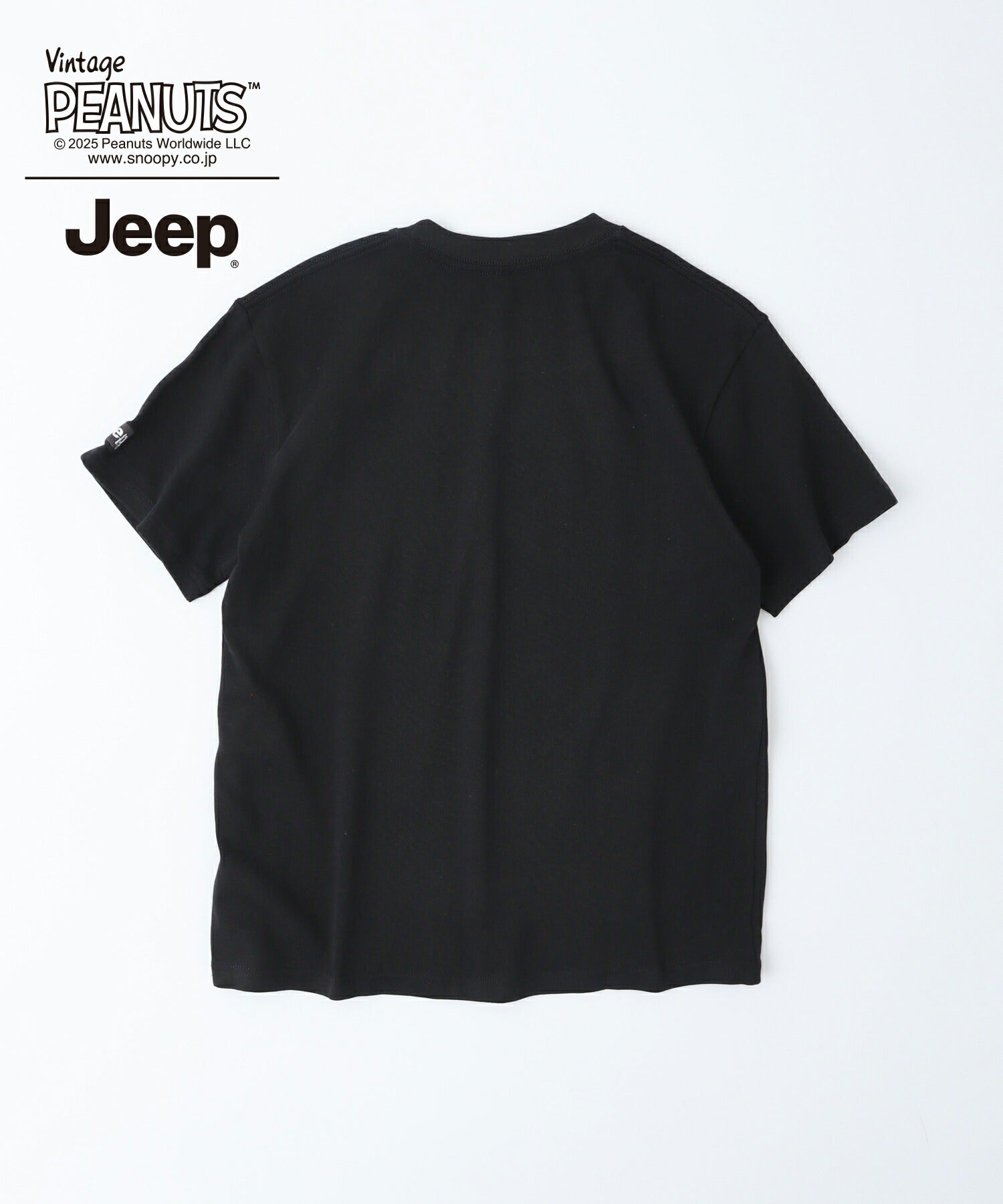 スヌーピー Jeep® コラボ Tシャツ 半袖 プリント 刺繍 SNOOPY PEANUTS sjp1143-52