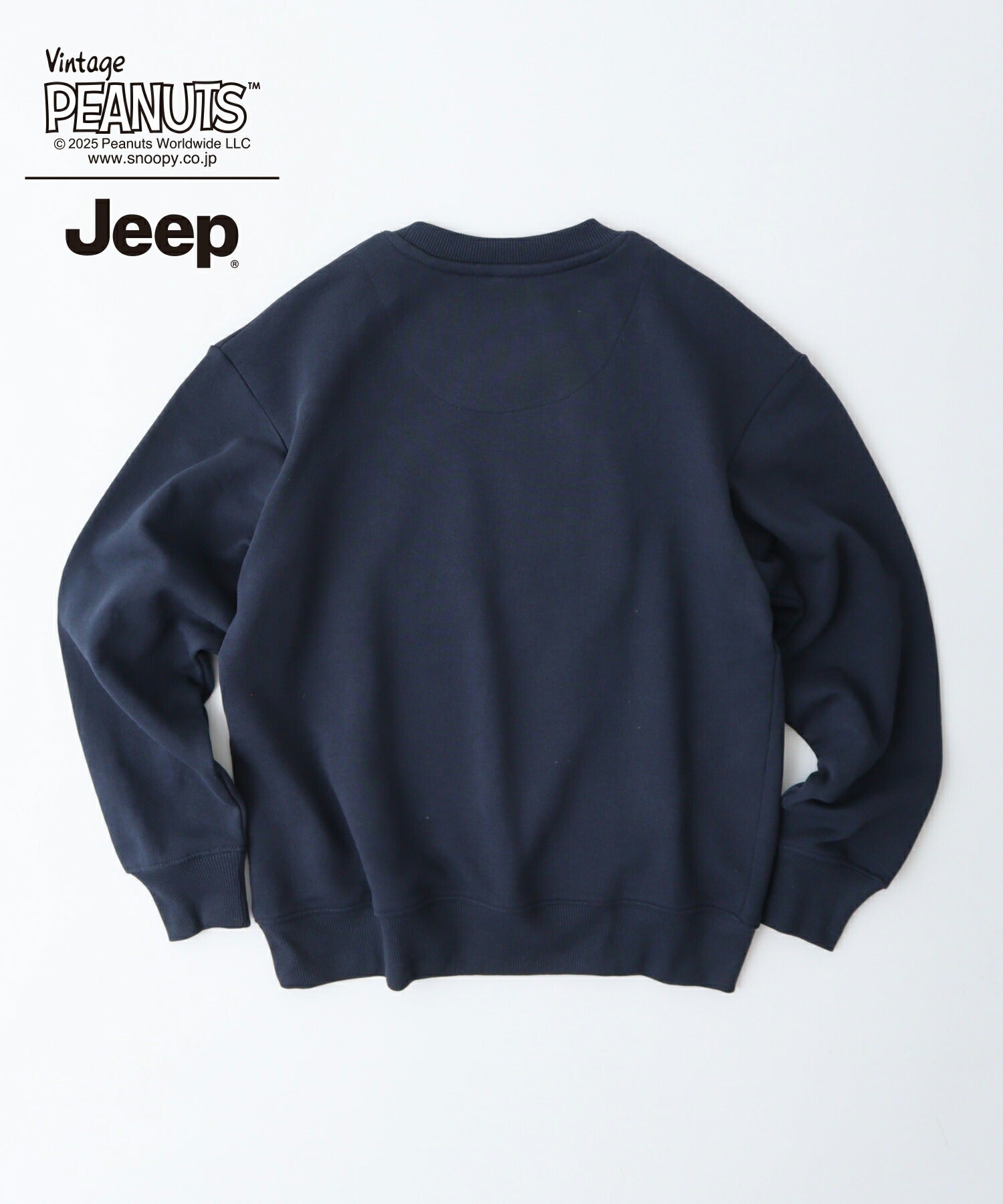 スヌーピー ペパーミントパティ Jeep® トレーナー 長袖 プリント SNOOPY PEANUTS sjp1343-60