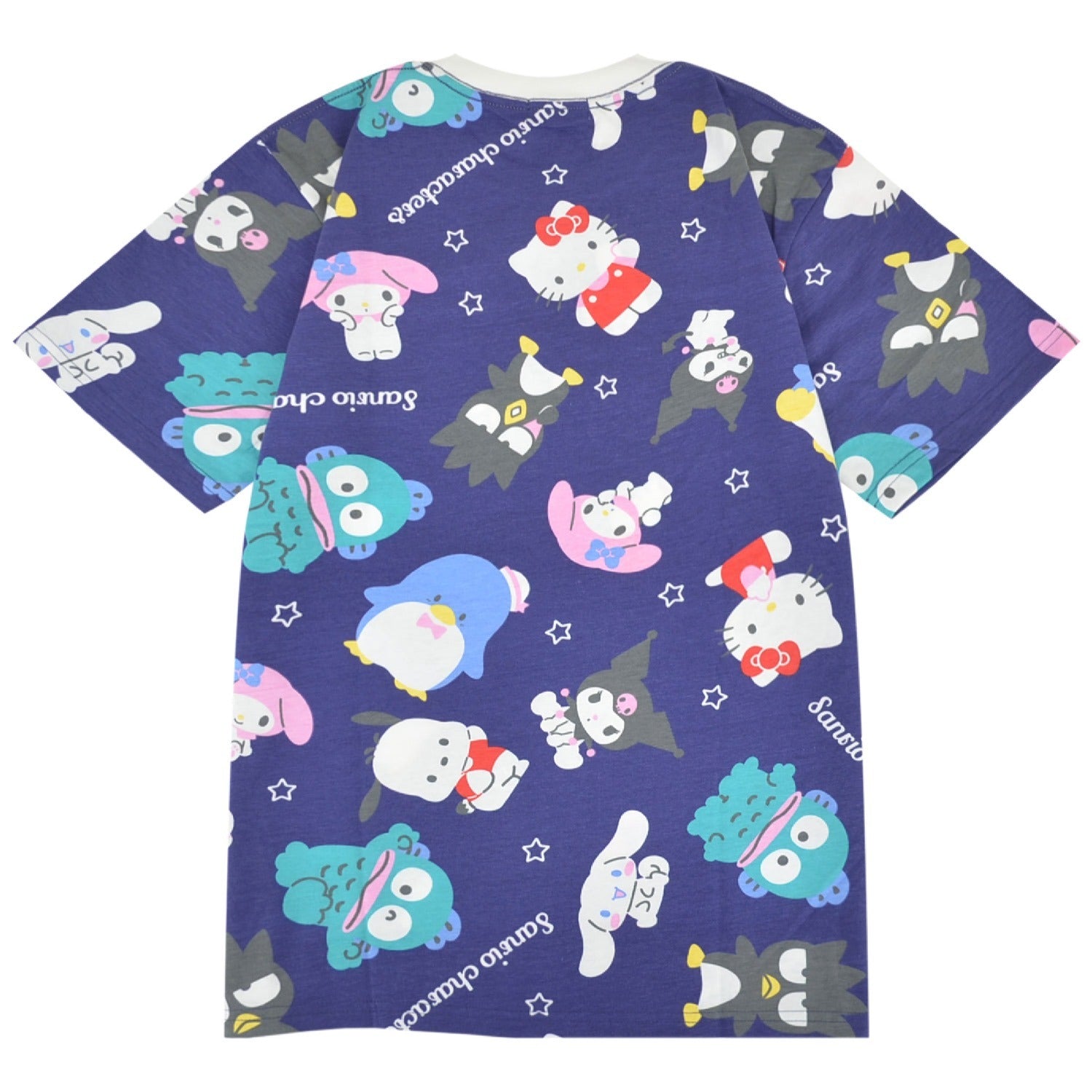 サンリオ キャラクターズ Tシャツ 半袖 総柄 プリント トップス メンズ レディース sm1152-249
