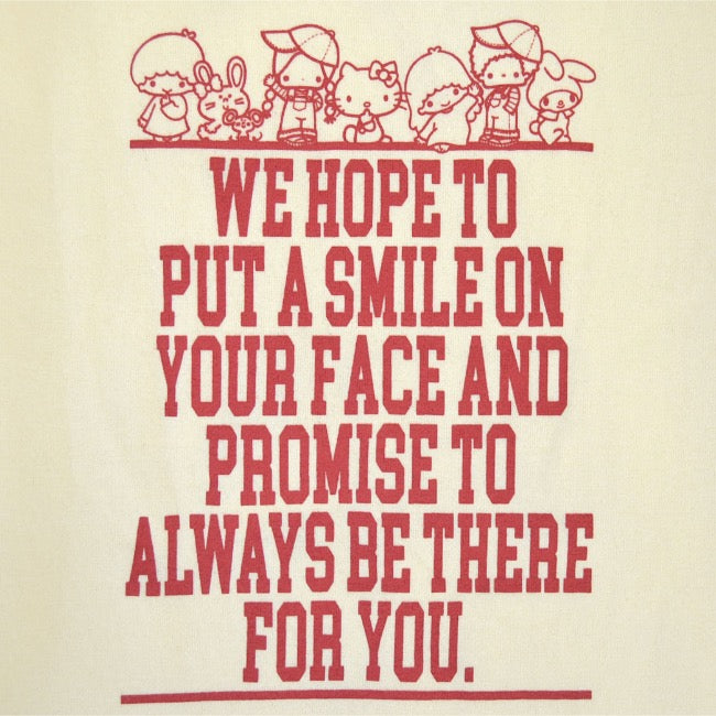 サンリオ キャラクターズ 裏起毛 スウェット トレーナー ビッグ オーバーサイズ プリント メンズ レディース sm1344-157