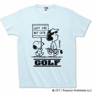 スヌーピー ゴルフ 仲間 スポーツ ルーシー 半袖 Ｔシャツ メンズ レディース 男女兼用 親子 チーム お揃い sn1-045