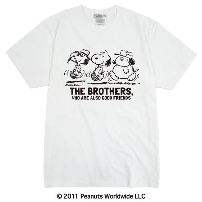 スヌーピー SNOOPY PEANUTS オラフ olaf  スパイク Spike 半袖 Tシャツ 多色展開 家族お揃い レディース メンズ S M L LL 綿 ギフト プリント　男女兼用 sn1-072