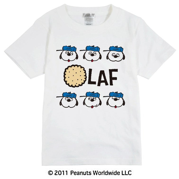 スヌーピー SNOOPY オラフ 半袖 Ｔシャツ キッズ ピーナッツ sn6-062