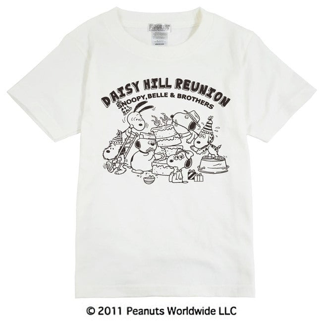スヌーピー SNOOPY PEANUTS ベル Belle オラフ olaf マーブルス Marbles スパイク Spike アンディ Andy 半袖 Tシャツ 家族お揃い 多色展開 子供 KIDS 110 120 130 140 150 綿 ギフト プリント 誕生日 birthday sn6-064