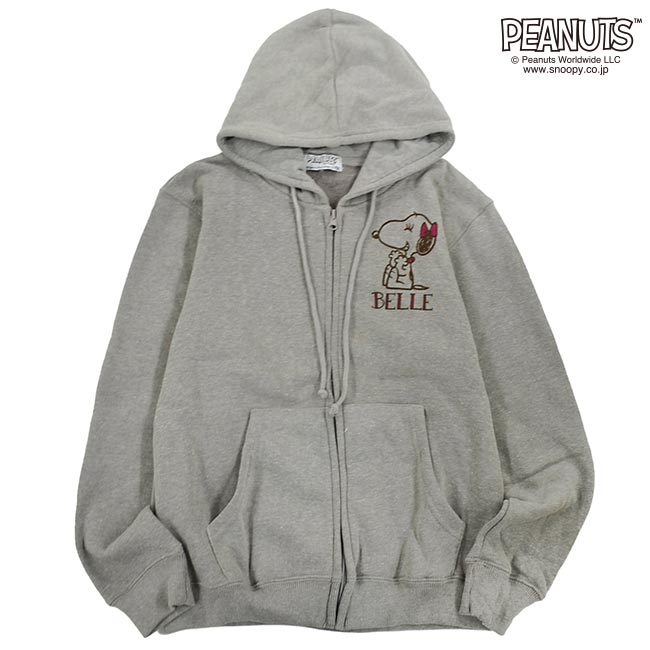 スヌーピー 子供 パーカー KIDS パーカー スヌーピー 杢 裏起毛 ZIP 子供服 150 160 ジュニア サイズ 男の子 女の子 sp-157