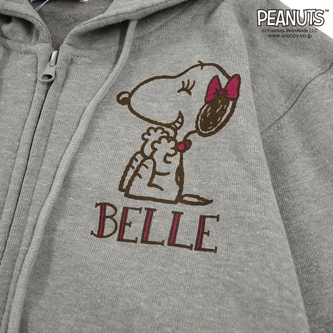 スヌーピー 子供 パーカー KIDS パーカー スヌーピー 杢 裏起毛 ZIP 子供服 150 160 ジュニア サイズ 男の子 女の子 sp-157