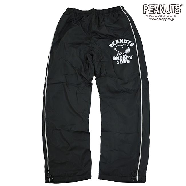 スヌーピー 裏 フリース パンツ メンズ レディース M L LL 防寒 sp-161