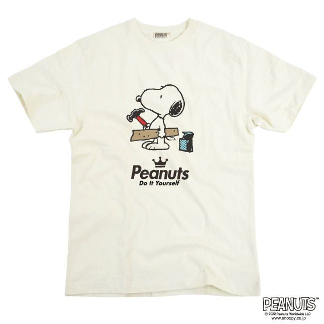 スヌーピー 半袖 Tシャツ 日曜大工 DIY 趣味 クラフト 工芸 教室 図工 メンズ レディース SNOOPY BIG 大きい サイズ S M L LL 3L 4L spc-diy1