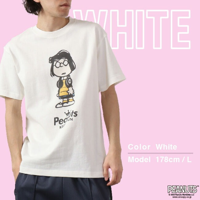 マーシー スヌーピー Tシャツ 半袖 スヌーピー 友達 SNOOPY グッズ キャラクター 登場 人物 Marcie メール便 SPC-LM-10