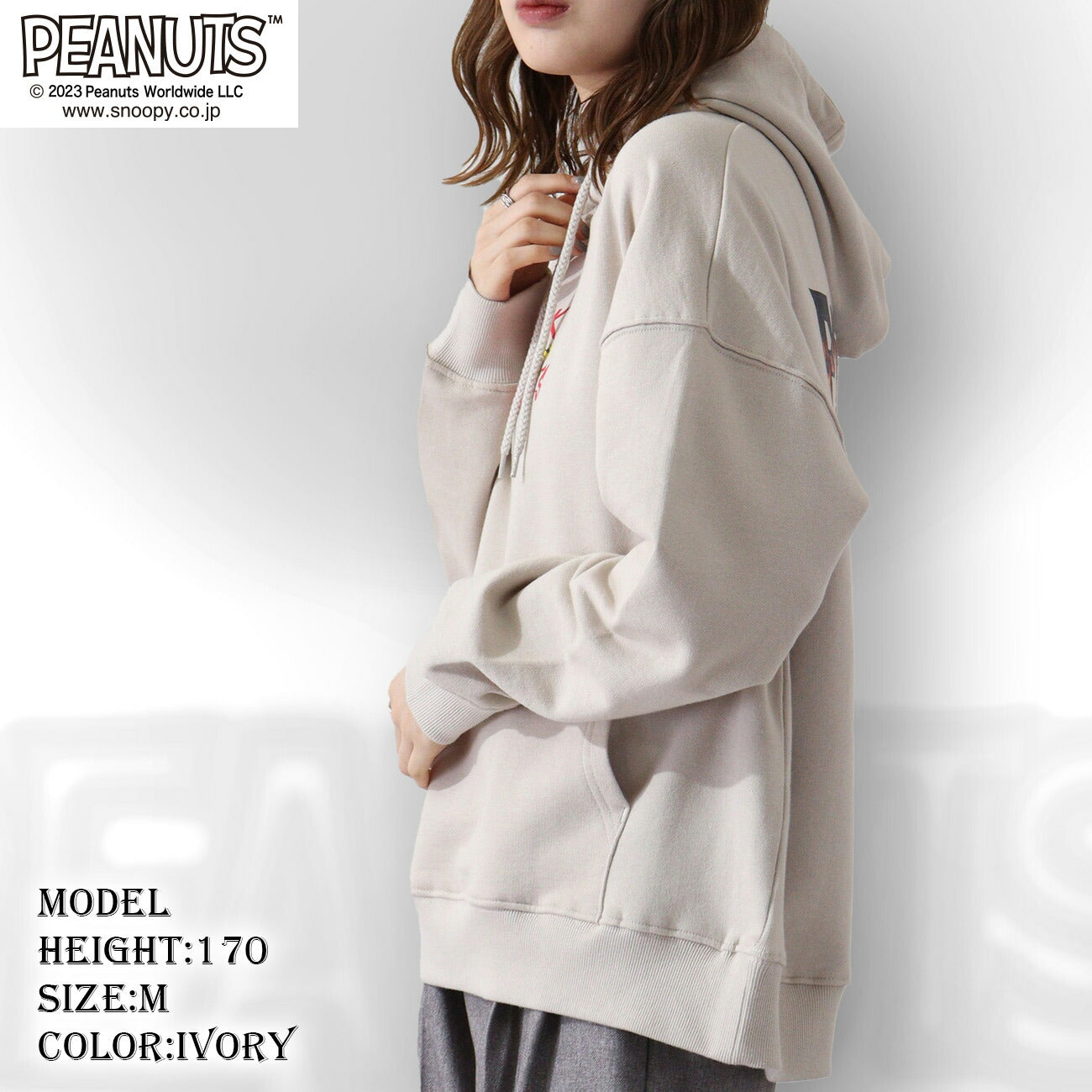 スヌーピー ピーナッツ 裏毛 パーカー ロックオンスヌーピー トレーナー 秋冬 バンド snoopy spc-rb-005