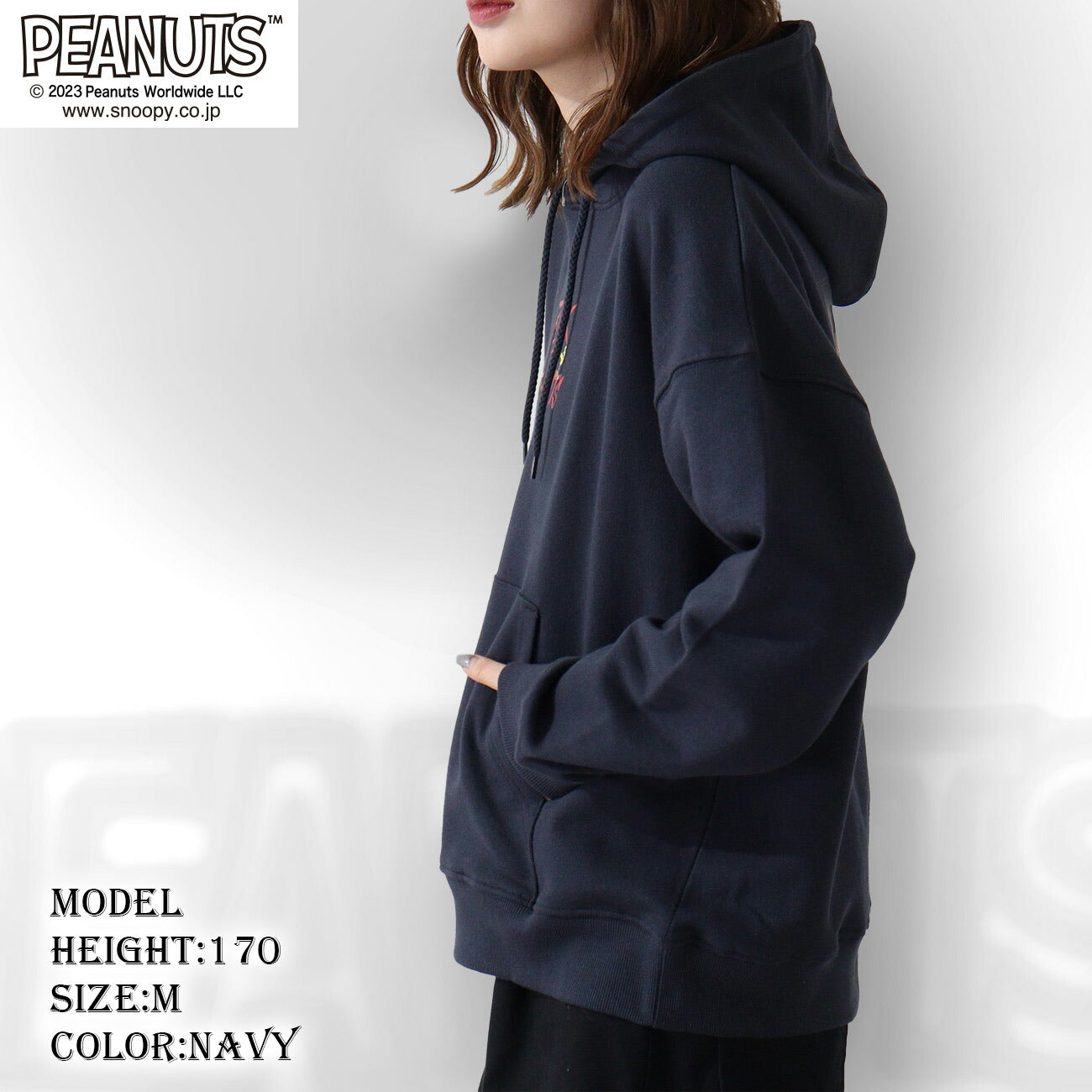 スヌーピー ピーナッツ 裏毛 パーカー ロックオンスヌーピー トレーナー 秋冬 バンド snoopy spc-rb-005