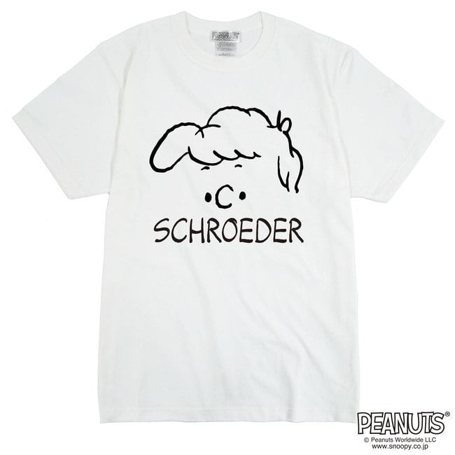 スヌーピー SNOOPY PEANUTS シュローダー schroeder 半袖 Tシャツ メンズ レディース S M L LL 綿 キャラクター spc119-04-d