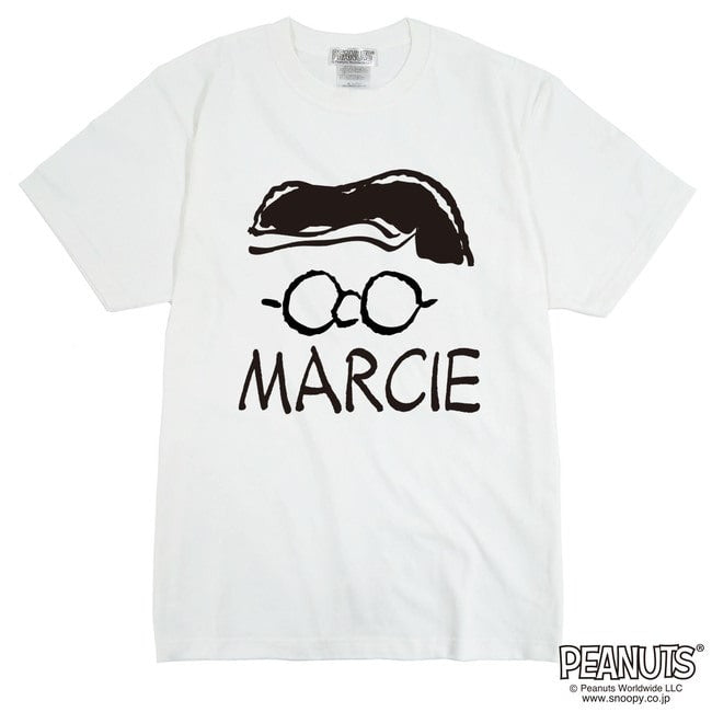 スヌーピー SNOOPY PEANUTS マーシー marcie 半袖 Tシャツ メンズ レディース キャラクター S M L LL 綿 フェイスプリント spc119-08-d