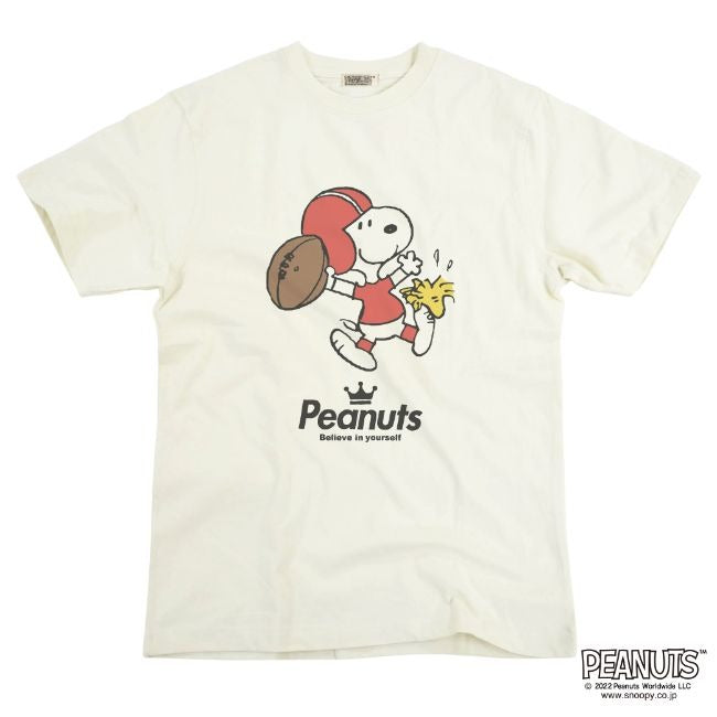 スヌーピー ピグメント 半袖 Tシャツ アメフト 学園祭 文化祭 学祭 プレゼント ギフト 応援 観戦 サークル 部活 ユニフォーム メンズ レディース SNOOPY BIG 大きい spc-am1