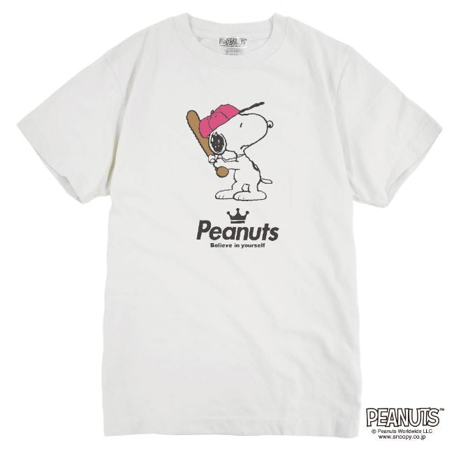 スヌーピー ピグメント 半袖 Tシャツ 野球 ベースボール バッター 学園祭 文化祭 学祭 プレゼント ギフト チーム 応援 観戦 サークル 部活 ユニフォーム メンズ レディース SNOOPY BIG 大きい サイズ S M L LL 3L 4L spc-bab1