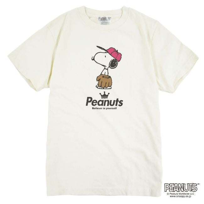 スヌーピー ピグメント 半袖 Tシャツ 野球 ベースボール バッター 学園祭 文化祭 学祭 プレゼント ギフト チーム 応援 観戦 サークル 部活 ユニフォーム メンズ レディース SNOOPY BIG 大きい サイズ S M L LL 3L 4L spc-bab2