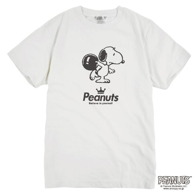 スヌーピー ピグメント 半袖 Tシャツ ボウリング ボーリング チーム 学園祭 文化祭 学祭 プレゼント ギフト 応援 観戦 サークル 部活 ユニフォーム メンズ レディース SNOOPY BIG 大きい サイズ S M L LL 3L 4L spc-bw1