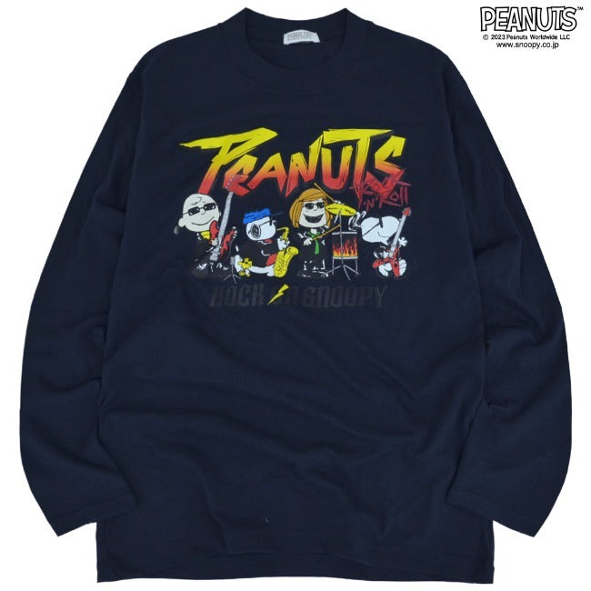 スヌーピー ピーナッツフレンズ ロックオン オラフ 長袖Tシャツ Tシャツ ヘビーウェイト snoopy PEANUTS spc-rb-012