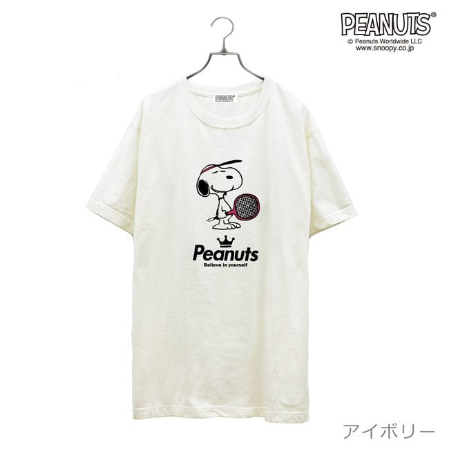 スヌーピー ピグメント 半袖 Tシャツ テニス チーム 学園祭 文化祭 学祭 プレゼント ギフト 応援 観戦 サークル 部活 ユニフォーム メンズ レディース SNOOPY BIG 大きい サイズ S M L LL 3L 4L spc-tn1
