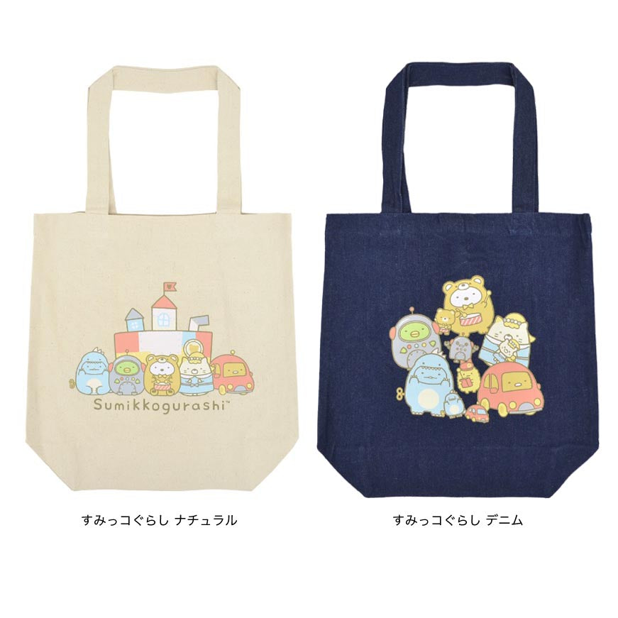 トートバッグ カバン エコバック キャラクター プリント tote-character