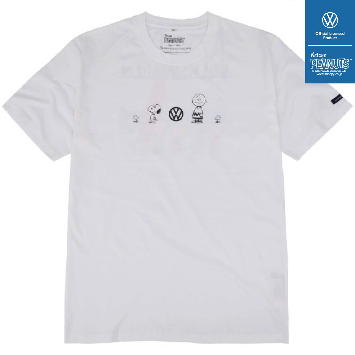 スヌーピー ピーナッツ フォルクス ワーゲン Tシャツ 半袖 トップス コラボ SNOOPY PEANUTS VOLKSWAGEN svw1132-404
