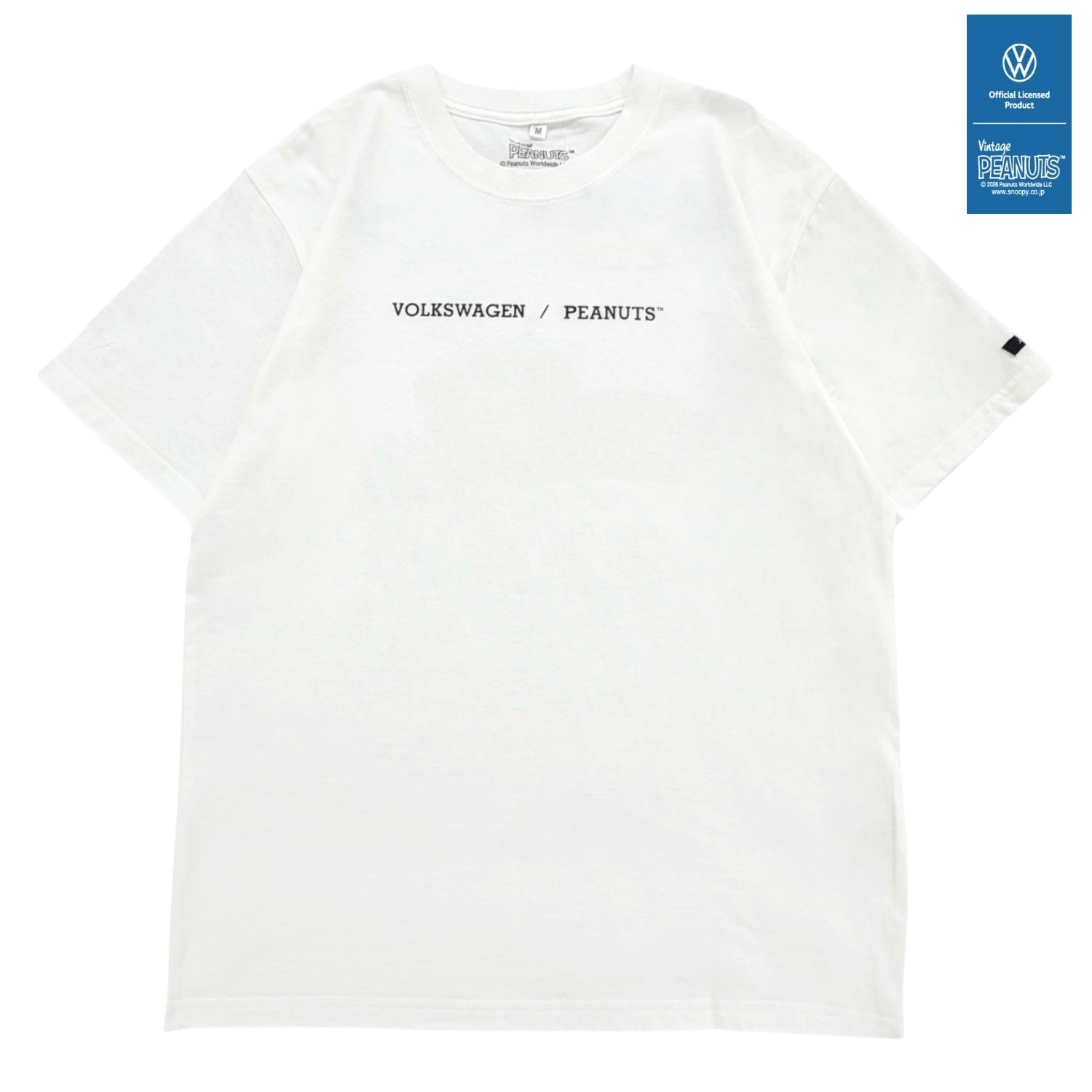 スヌーピー フォルクスワーゲン 半袖 Tシャツ 天竺 春 夏 メンズ レディース ヤシの木柄 バックプリント PEANUTS SNOOPY svw1152-161