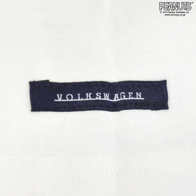 スヌーピー Tシャツ 半袖 子供 キッズ フォルクスワーゲン トップス 車 フォト プリント 刺繍 SNOOPY PEANUTS Volkswagen svw6142-267