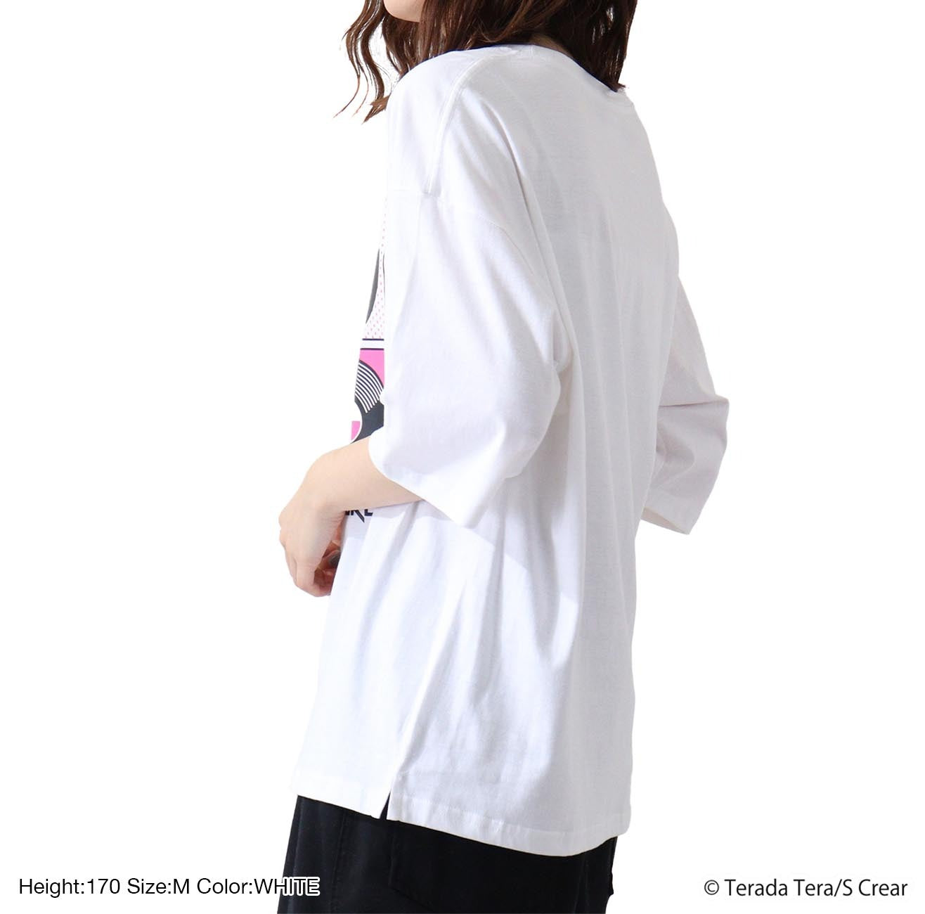 寺田てら Tシャツ トップス イラスト ビックT 半袖 オーバーサイズ クリエイター イラストレーター tt1132-396