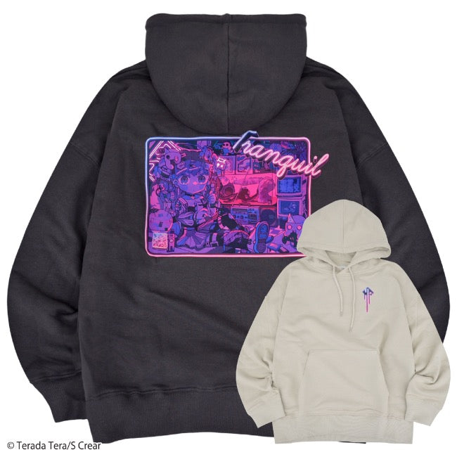 寺田てら プルパーカー パーカー 裏毛 春秋 イラスト イラストレーター tt1341-45