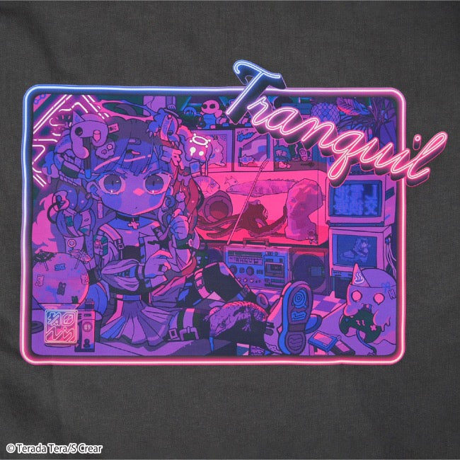 寺田てら プルパーカー パーカー 裏毛 春秋 イラスト イラストレーター tt1341-45