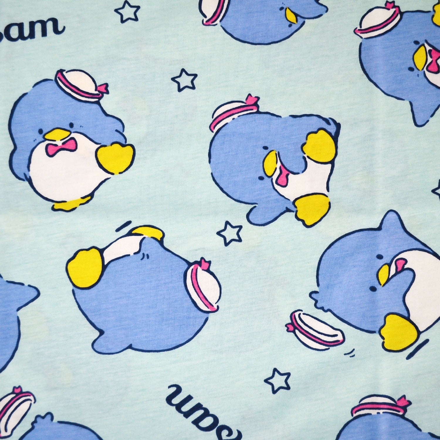 タキシードサム Tシャツ 半袖 総柄 プリント トップス サンリオ キャラクターズ メンズ レディース tx1152-248