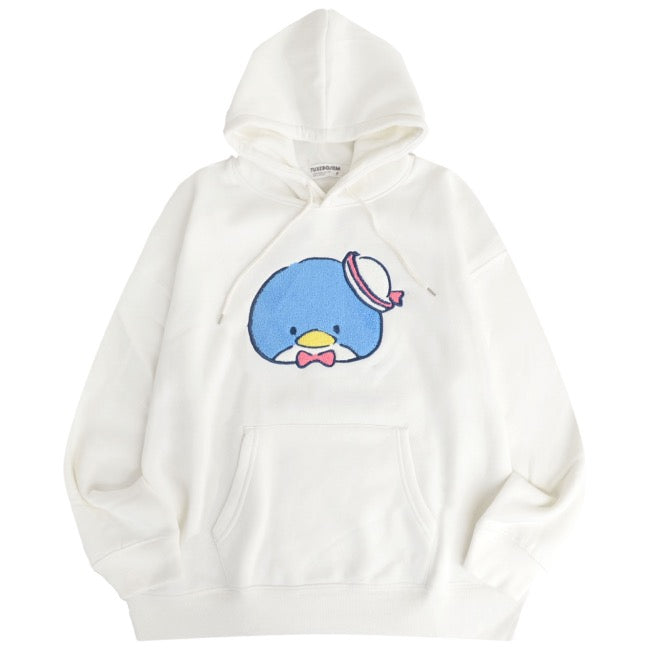 タキシードサム パーカー 裏起毛 オーバーサイズ 刺繍 ロゴ サンリオ キャラクターズ メンズ レディース tx1344-166