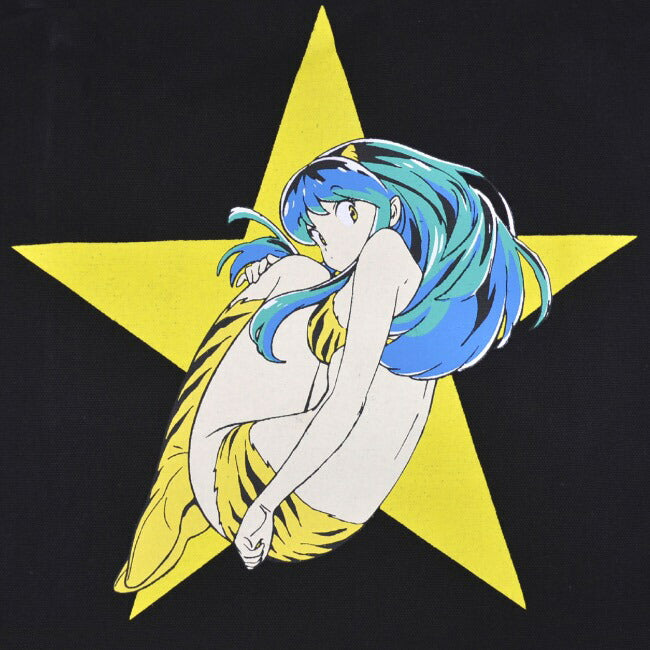 うる星やつら ラムちゃん トートバッグ プリント 刺繍 エコバック カバン BAG uy-22009