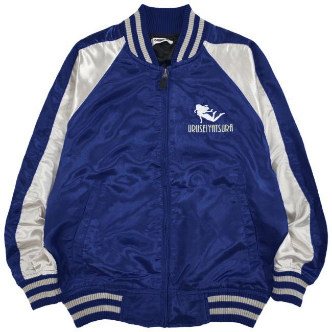 うる星やつら スカジャン 小学館 アウター 刺繍 長袖 ラムちゃん アニメ 漫画 プリント M L LL uy1823-729