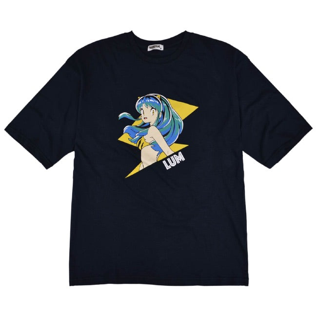 うる星やつら ラムちゃん 小学館 アニメ 漫画 Tシャツ ビックシルエット 半袖 トップス プリント uy1132-320