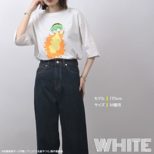 うる星やつら テンちゃん小学館 漫画 アニメ Tシャツ 半袖 トップス プリント uy1132-321