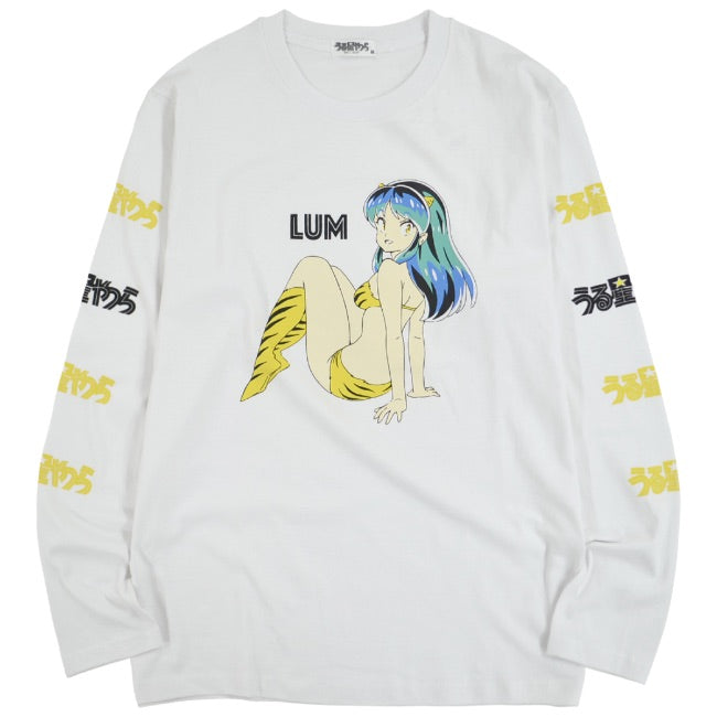 うる星やつら 小学館 ラムちゃん Tシャツ ロンT 長袖 プリント アニメ 漫画 M L LL uy1223-721