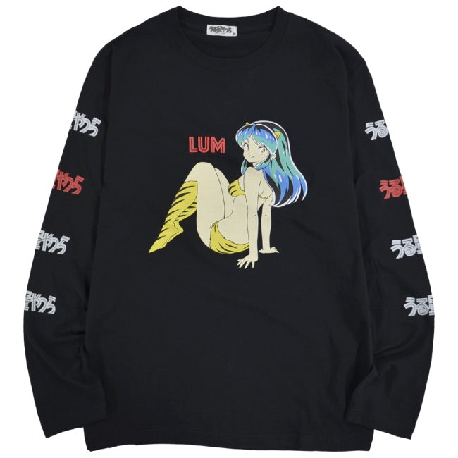 うる星やつら 小学館 ラムちゃん Tシャツ ロンT 長袖 プリント アニメ 漫画 M L LL uy1223-721