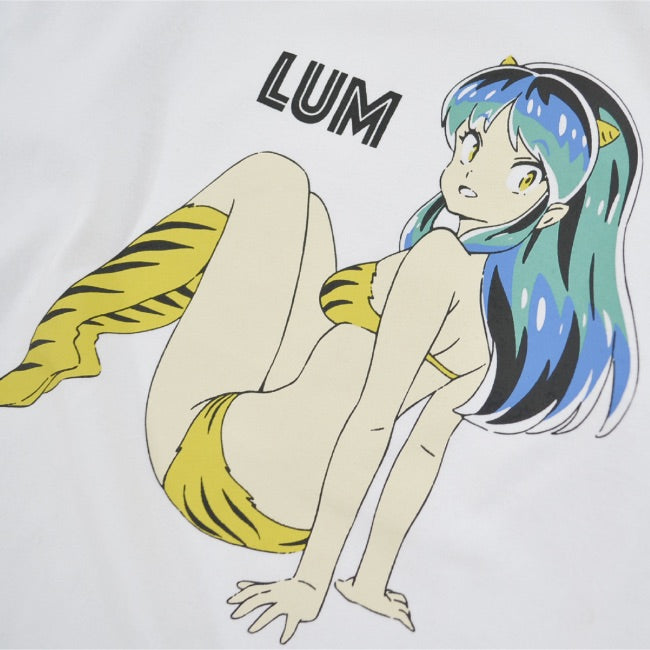 うる星やつら 小学館 ラムちゃん Tシャツ ロンT 長袖 プリント アニメ 漫画 M L LL uy1223-721