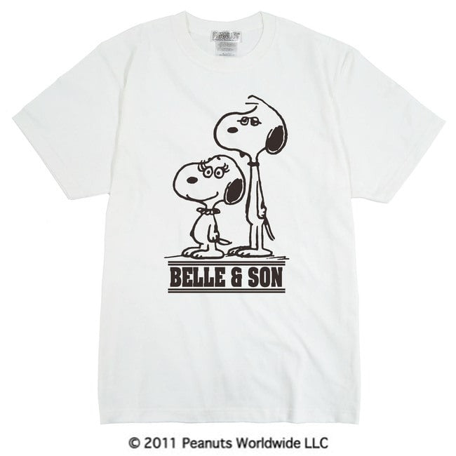 レトロ ヴィンテージ スヌーピー ベル 妹 半袖Ｔシャツ メンズ レディース 男女兼用 S M L LL vs1-022